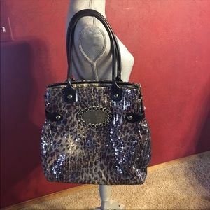 Betsey Johnson sequenced bag